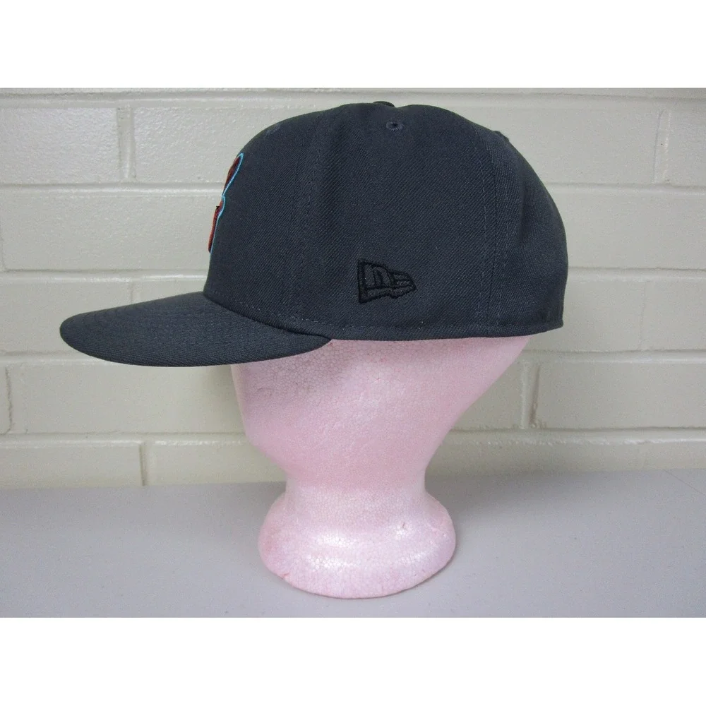 Baltimore Orioles New Era Graphite Print Undervisor 59FIFTY‎ Fitted Hat (7 3/8)
